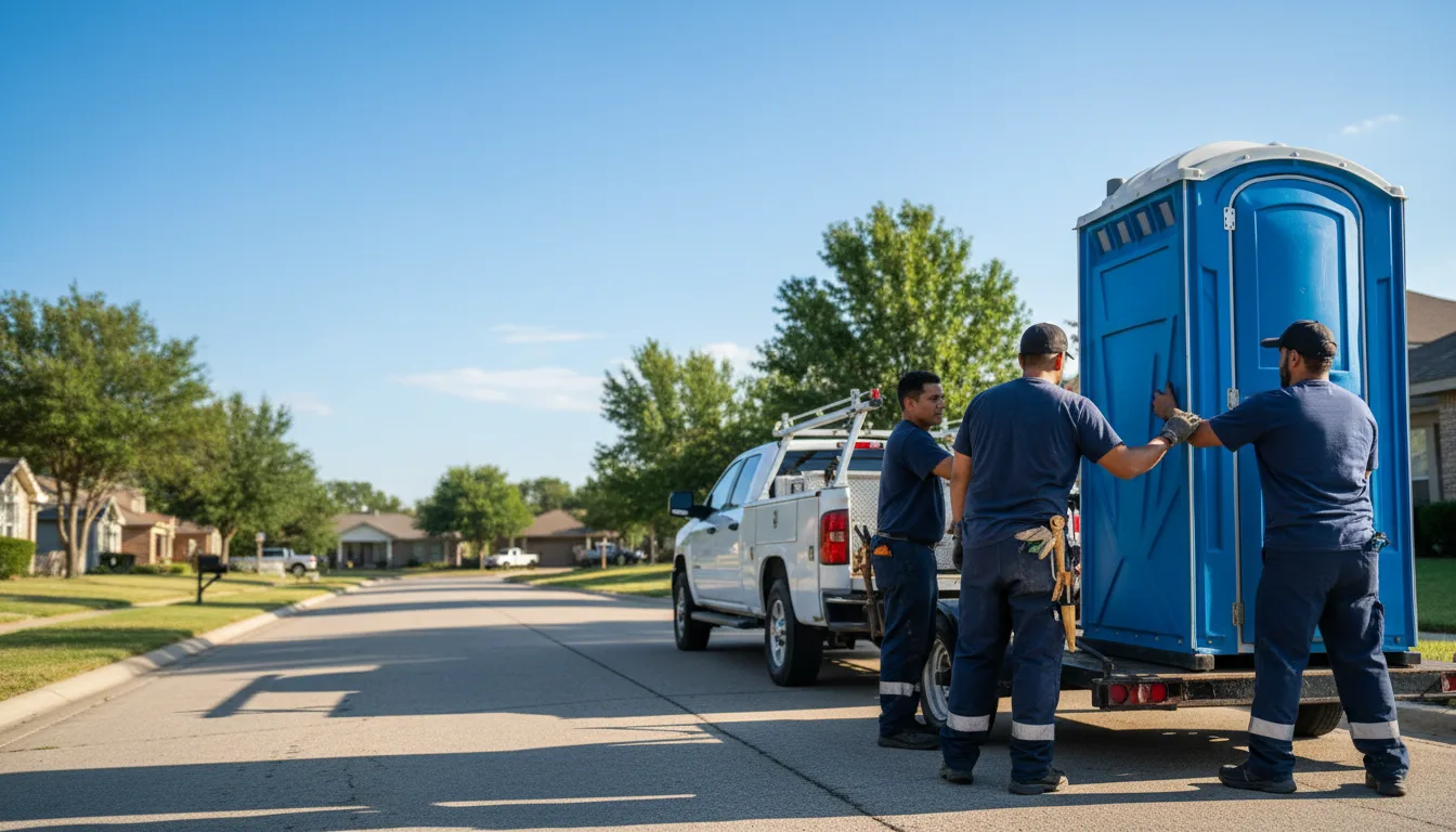 Portable Toilet Rental in Moline, MI near me